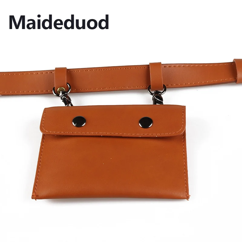 

Женская поясная сумка Maideduod, сумочка из искусственной кожи на ремне, дорожный кошелек для денег и телефона
