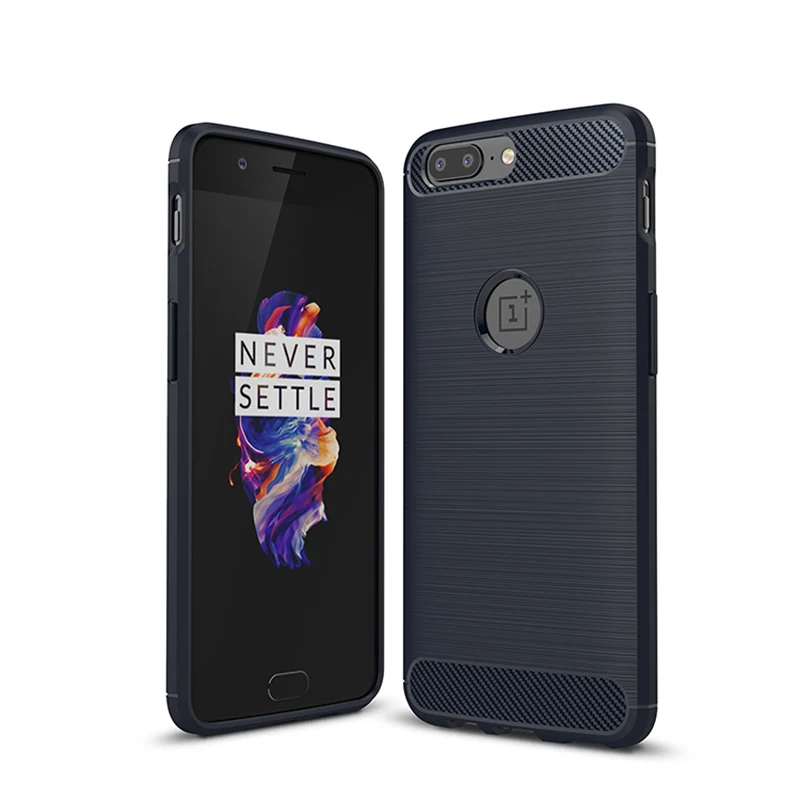 Чехол для Oneplus 5 T гибридный мягкий силиконовый чехол из ТПУ 6 противоударный One Plus