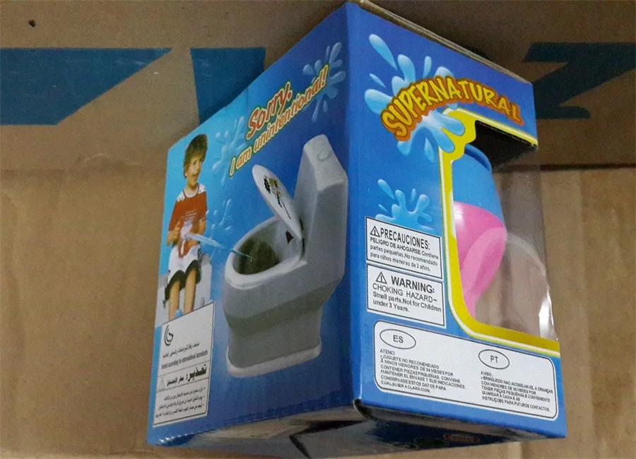 Высококачественный Мини-спрей для распыления воды унитаз шуточная кляп-игрушка