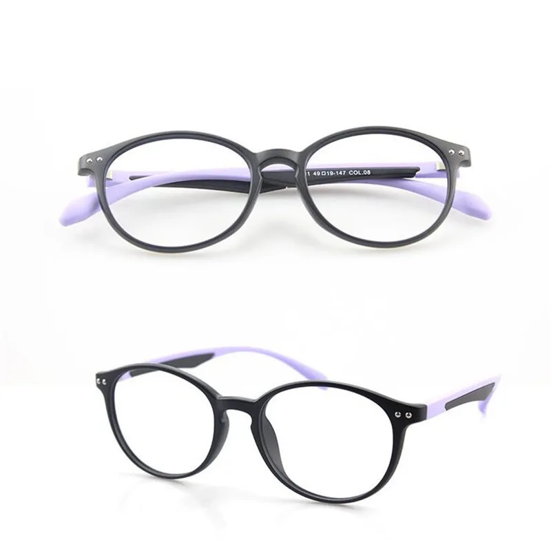 

KESMALL 2018 Optical Glasses Frame Women Men Eyeglasses Frames Clear Lens Vintage Oculos De Grau TR90 Matte Black Eyewear YJ1019