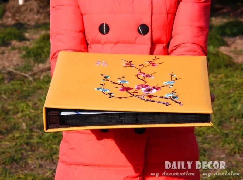 Кожаные Фотоальбомы для свадьбы/семейной фотосъемки ручной работы karizma High Q 600 4