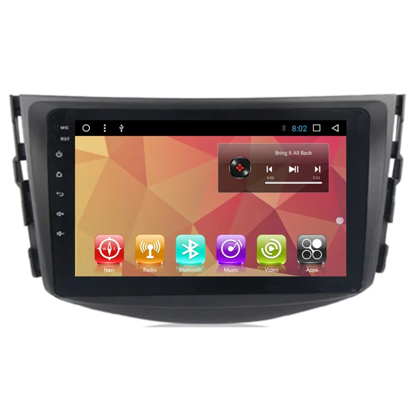 Автомобильный мультимедийный плеер 8 дюймов Android стерео радио аудио DVD GPS
