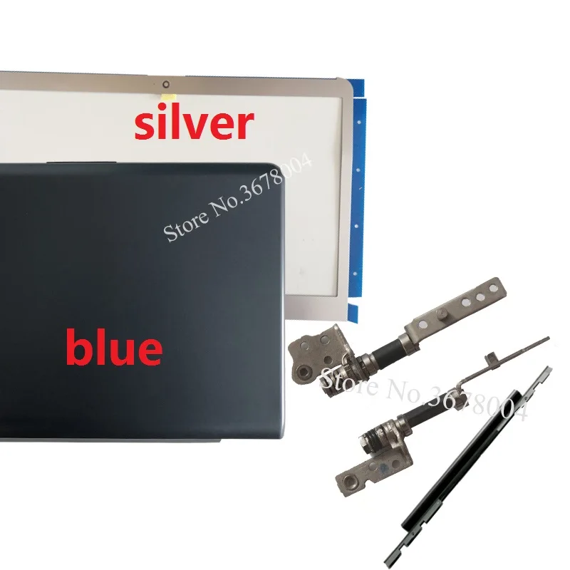 Для samsung NP530U3C 530U3C 530U3B 532U3C 535U3C ЖК-задняя крышка/ЖК-рамка крышка/ЖК-петли/шарниры для крышки с ЖК-экраном - Цвет: blue A silver B H H