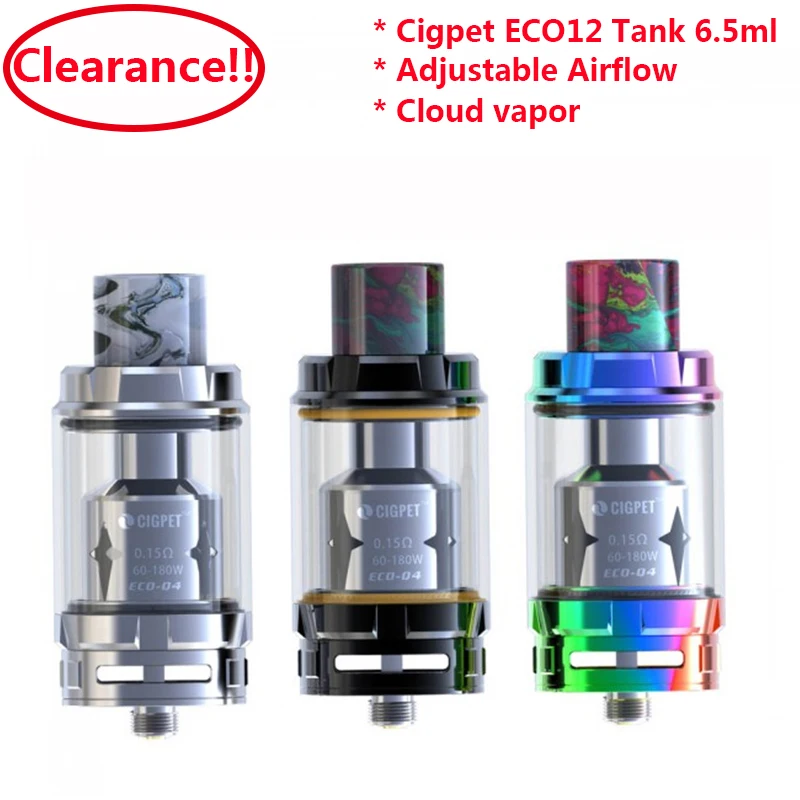 Большая распродажа Ijoy Cigpet Eco12 бак 28 мм Подходит Мощный vape мод электронная