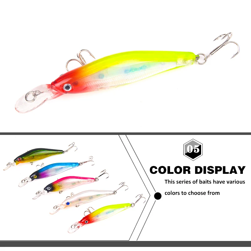 SEAPESCA гольян 1 шт. 10 см 12 2 г Поппер рыболовные приманки 3D глаза приманка кренкбейт