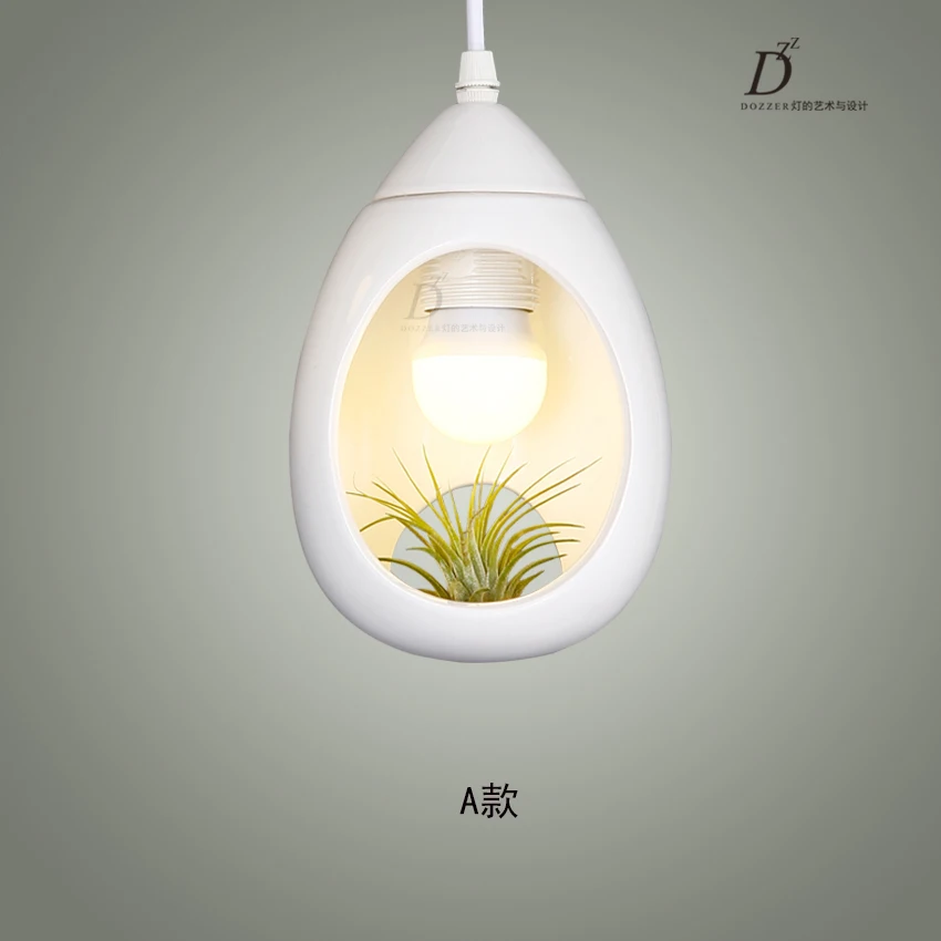 Современная Подвесная лампа для сада растений креативная люстра в скандинавском