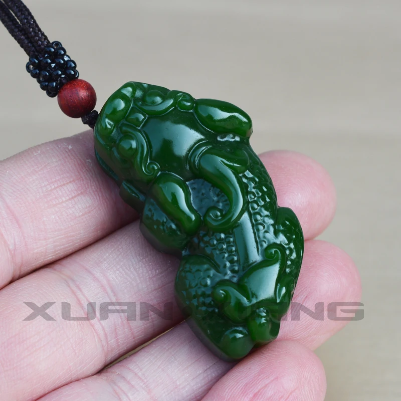 Прямая поставка мужские ожерелья с кулоном Greeb Jades PIXIU подвеска на удачу подарок