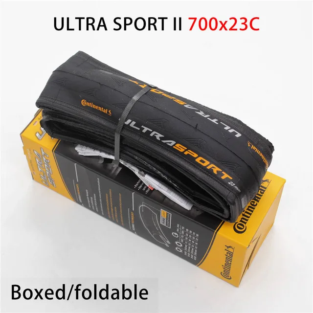 Ultra Sport II 23C 1 шт. Континентальный ультра Спорт II Спорт Гонки 700*23/25C 28c дорожный велосипед шины складные велосипедные шины GRAND SPORT - Цвет: Ultra Sport II 23C