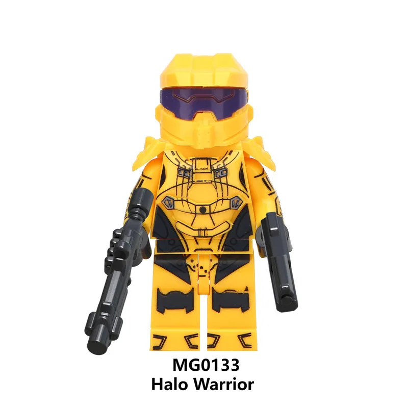 MG0133 Одна распродажа, строительные блоки, игра, Zoey Cuddle, Лидер команды, Tekni que, Хромовая фигурка Левиафана для детей, игрушки, PG8203 - Цвет: MG0133