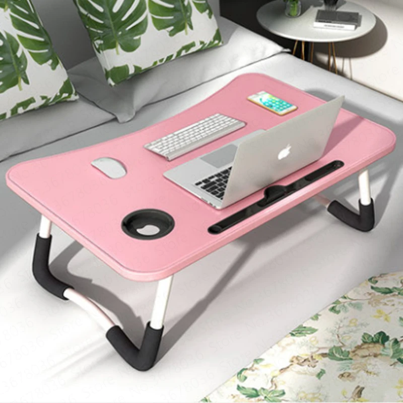 

New Single Laptop Desk Bed Foldable Lazy To Do Table Bedroom Desk Student Dormitory Artifact Desk