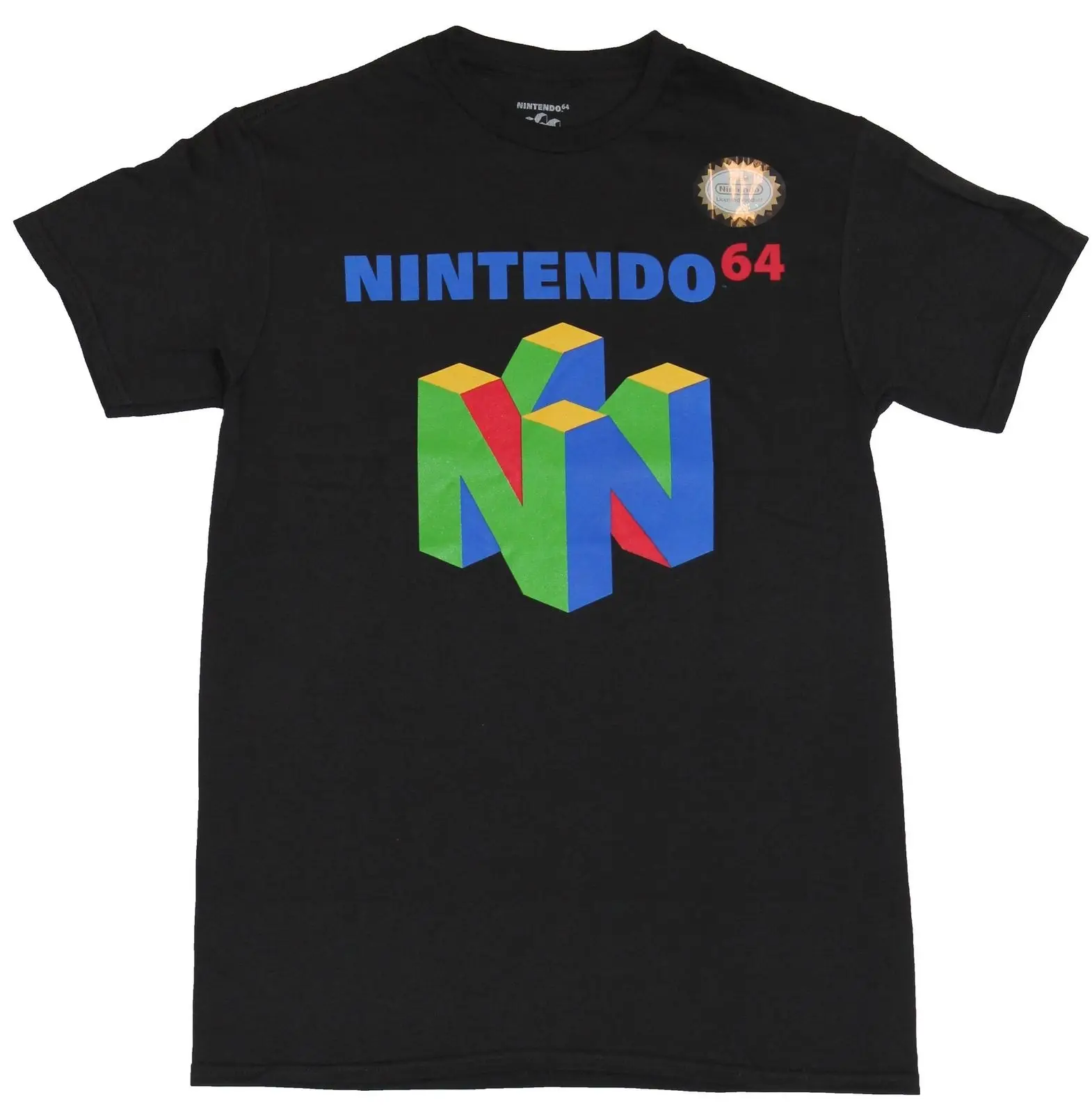 Мужская футболка Nintendo 64 Классическая для nintendo Loo под именем крутая Повседневная с