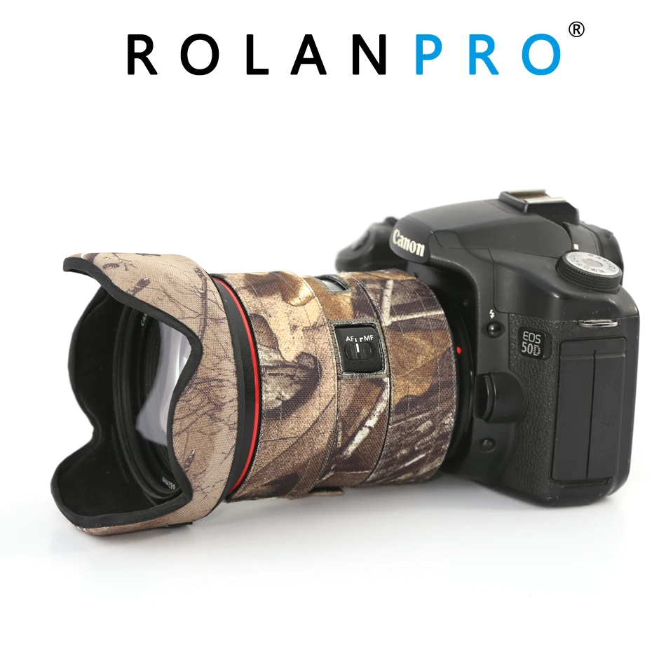 

Камуфляжная Крышка для объектива ROLANPRO для Canon EF 24-70 мм F/2,8 L II USM