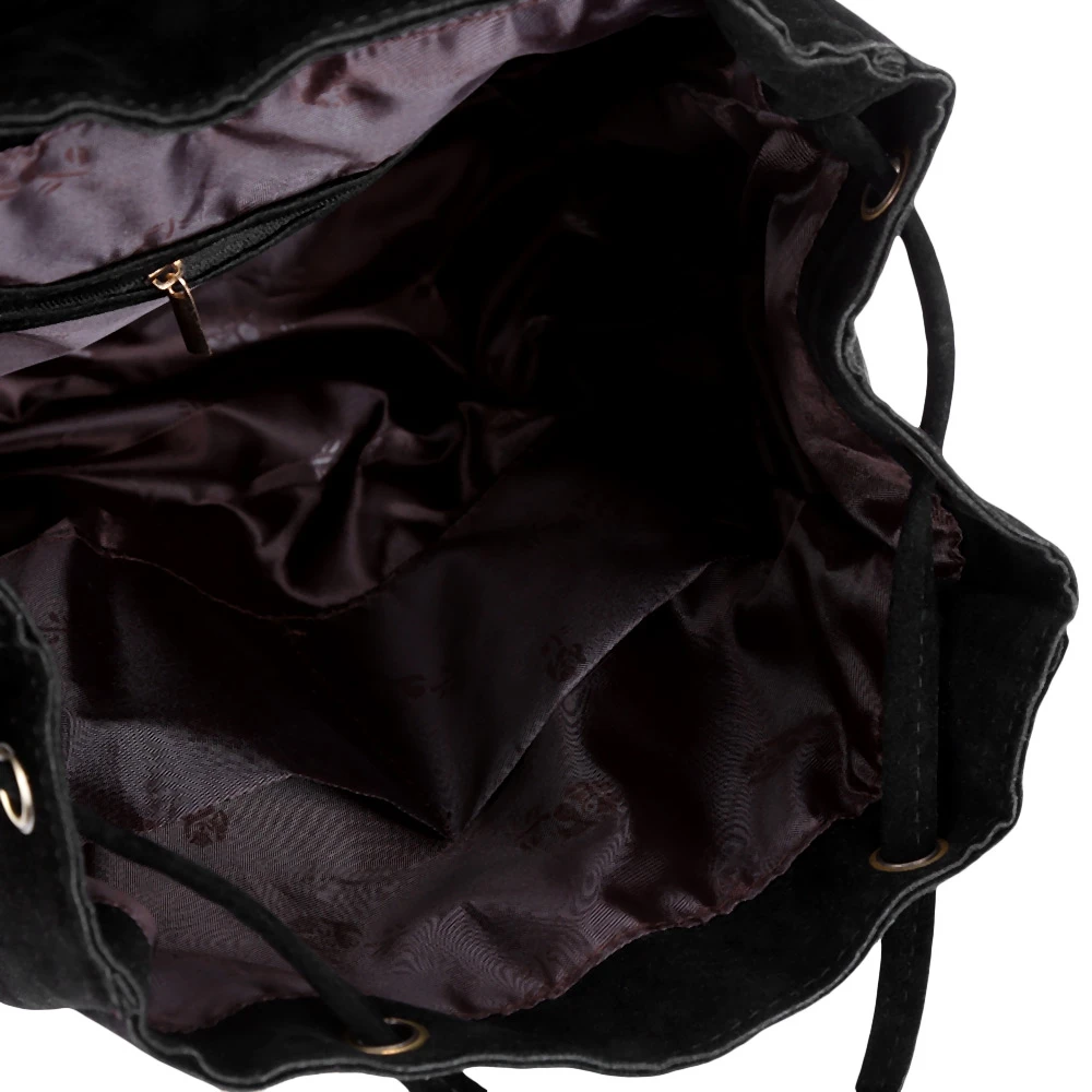 Повседневная Женщины Рюкзак Мини Кисти Мода Твердые Сумка Искусственной Замши