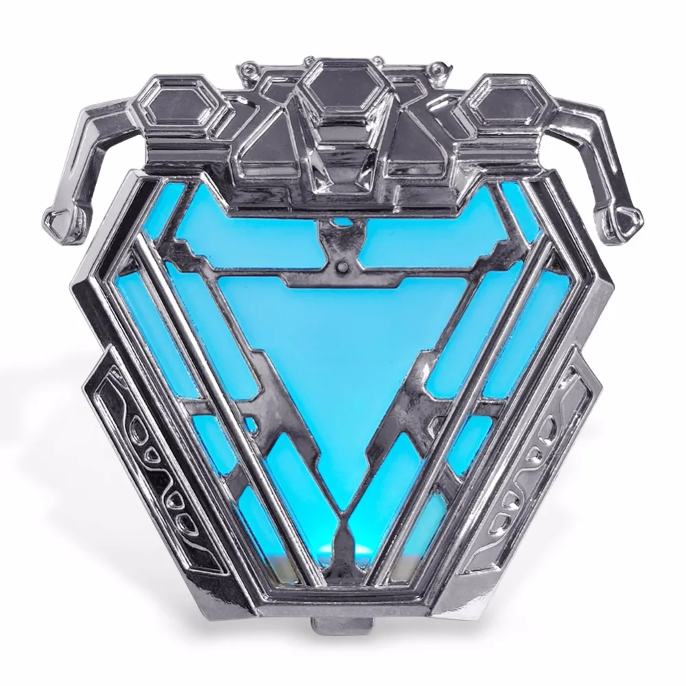 Мстители эндгам 1:1 Железный человек MK50 нано-костюм Arc Reactor светодиодный светильник экшн-фигурка Коллекция Модель игрушка включает дисплей стенд