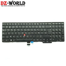 New Original Belgian Keyboard for Lenovo Thinkpad P50S T560 W540 T540P W541 T550 W550S L540 L560 Belgium Teclado 04Y2354 04Y2432