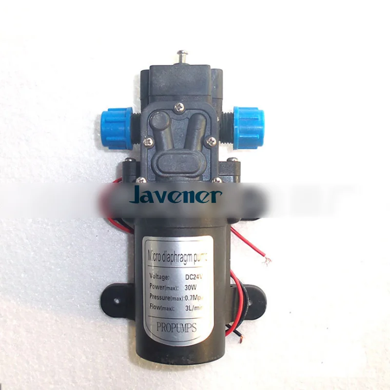 

12V DC Electric Mini Diaphragm pump self-priming booster pumnp low traffic for garden cooling car washer 45W 240L/H T11