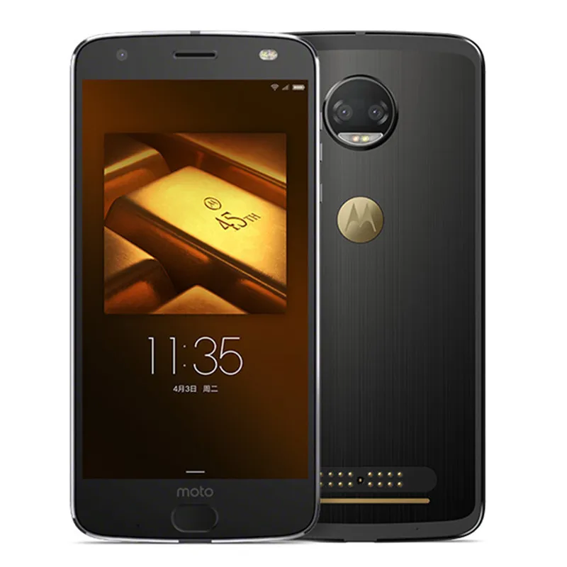 Moto Z2018 Z 2018 6 ГБ Оперативная память 128 Гб Встроенная 5 &quot2 k QHD Дисплей Snapdragon 835 Octa Core 12