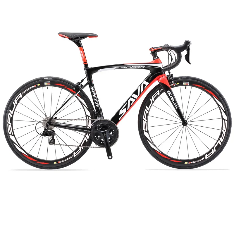 

Ships from Europe / SAVA Full Carbon Road Bike 105 R7000 22Speed Road Bike Lightweight 8.4kg Carbon Fiber Frame 700C Tire