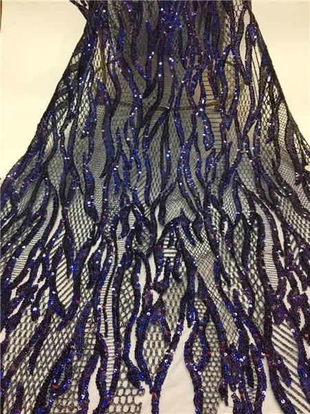 Вино африканская кружевная ткань 2019 Высококачественная французская сетчатая с