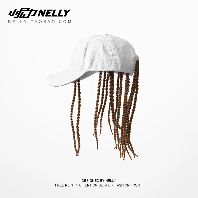 Уток язык шляпа Скорпион хип хоп сплошной цвет мода Modis парик ювелирные изделия