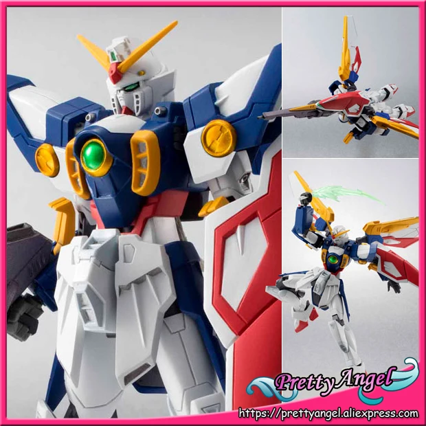 PrettyAngel Подлинная Bandai Tamashii нация робот дух No.156 мобильный костюм Gundam крыло экшн