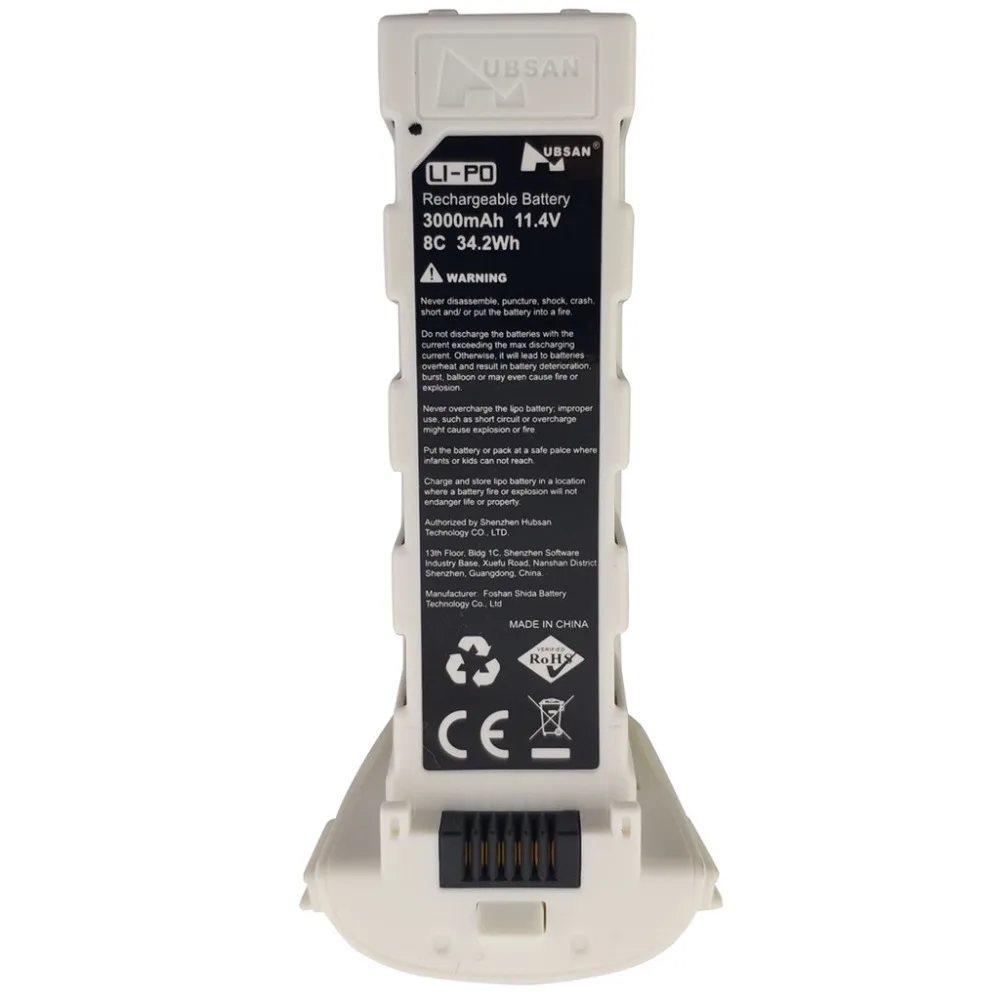 11 4 V 3000mah литиевая батарея для Hubsan H117S Zino бесщеточная воздушная камера