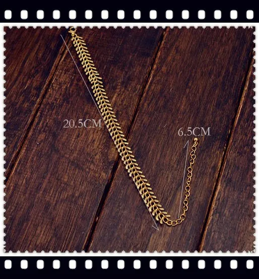 New Fashion foot jewelry chain link Anklets nice gift for women gril wholesale (mix order) AN09 | Украшения и аксессуары
