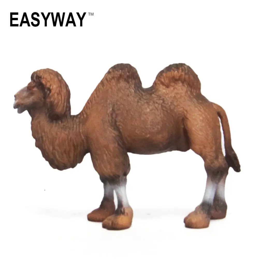

Mr.Froger Camel model toy wild animals toys set Zoo modeling Solid plastic PVC Dolls Children Science and Education brown gift