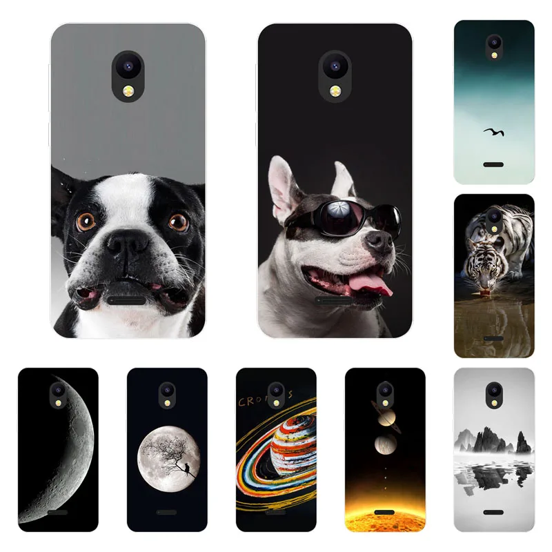 Meizu C9 Pro Case Silicon Handsome Dog Painting Soft TPU Back Cover for Phone Protect Cases Shell |