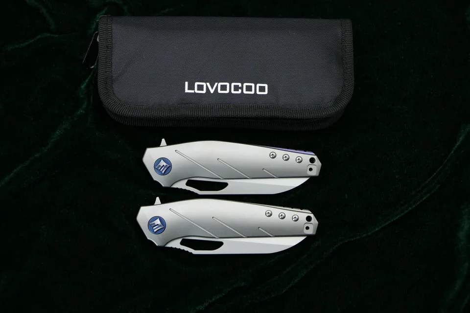 S35VN складной нож LOVOCOO apology титановая ручка охотничий походный для кемпинга