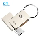 Бесплатная доставка DM PD059 16 ГБ 32 ГБ 64 г USB-C Тип-C OTG USB 3.0 Flash Drive Смартфон памяти mini usb stick