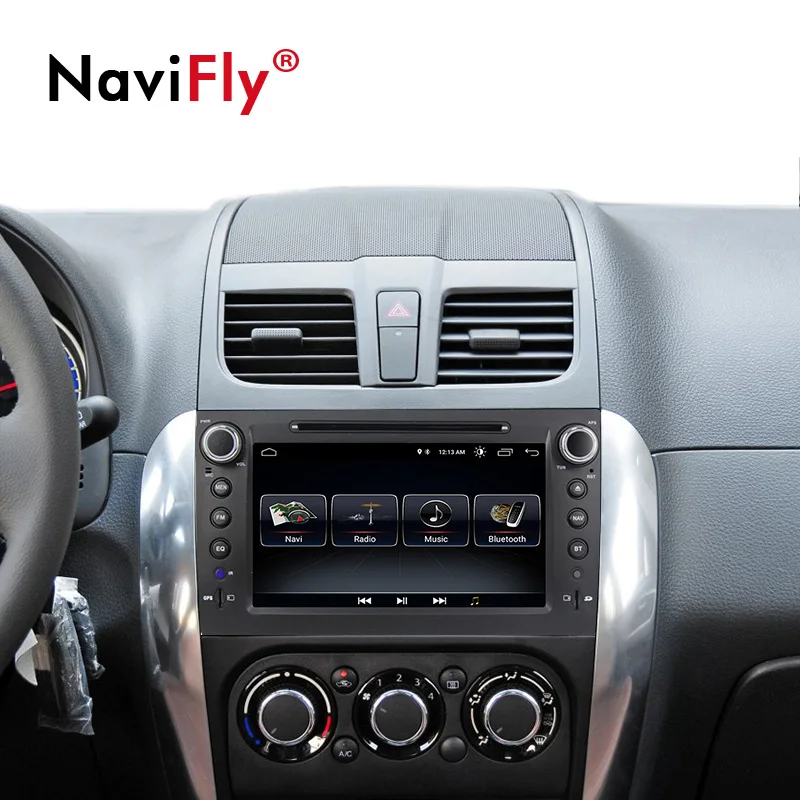 Android8.1 четырехъядерный 8 ''автомобильный медиа-dvd CD плеер для Suzuki SX4 2006-2013 с DVR