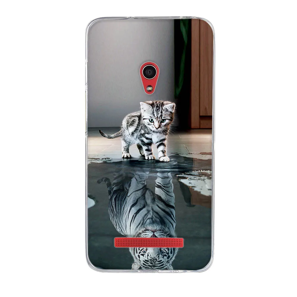 Чехол для телефона Asus ZenFone 5 A500KL A500CG A501CG мягкий ТПУ чехол задние Сумки | Мобильные
