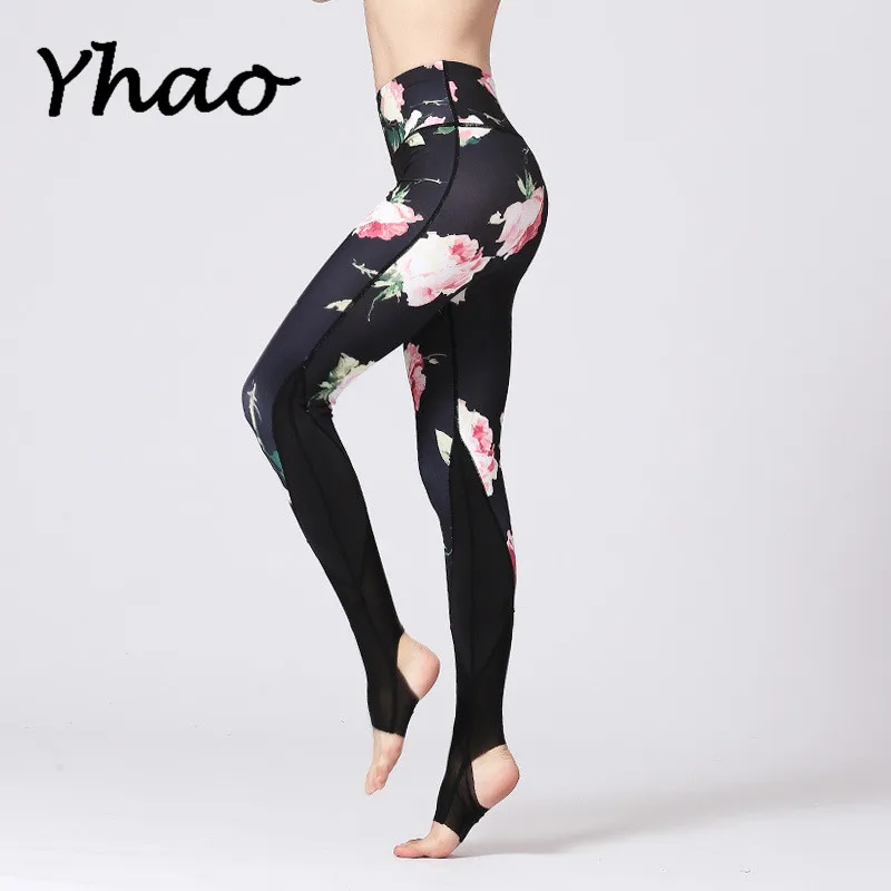 Женские обтягивающие спортивные штаны для йоги сексуальные Стрейчевые леггинсы