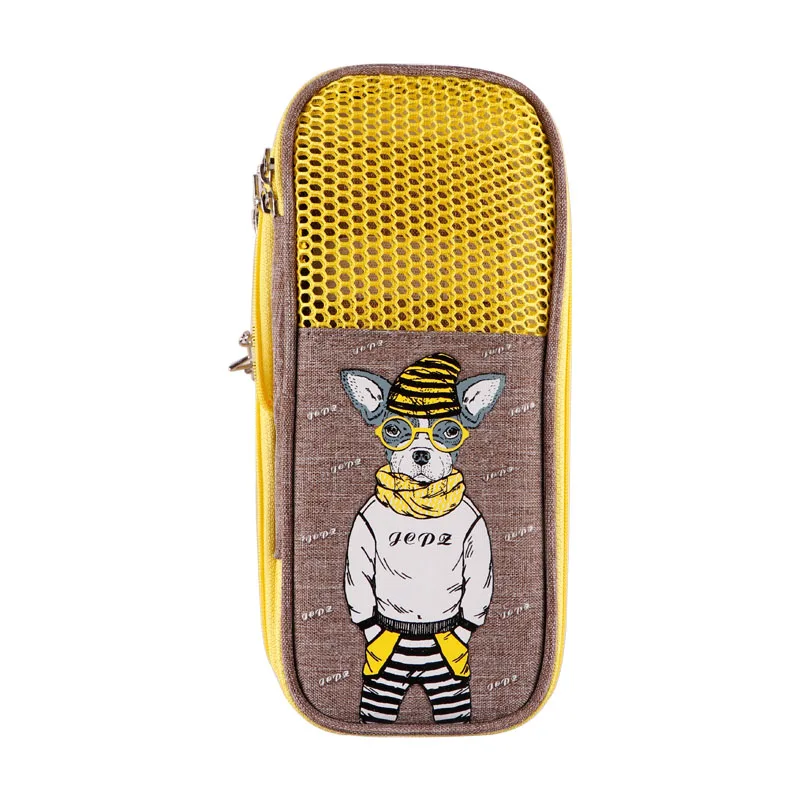 Креативный чехол для ручки на молнии студентов канцелярские принадлежности