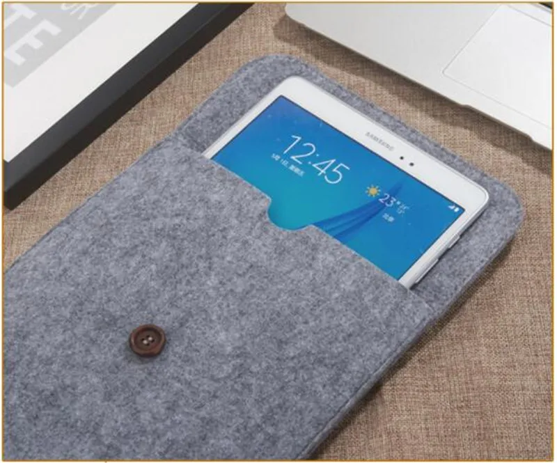 Мягкая фетровая сумка для нового iPad 9,7 pro 10,5 11 дюймов чехол для iPad mini xiaomi samsung huawei 7,9 7 8," 10" чехол для планшета