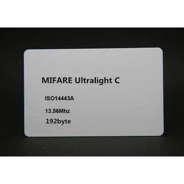 Бесплатная доставка RFID 13 56 МГц пустая карта/RFID Ультралегкая C карта для принтера 5