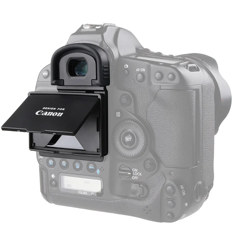 1DX-N ЖК-экран протектор всплывающее солнцезащитное покрытие для CANON 1DX 1DXII 1DX2 MARK II 2