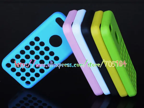 Полые Отверстия Круг вырез 1:1 Красочные Конфеты Желе ТПУ Гель силиконовая Резина