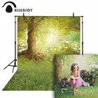 Фон для фотосъемки с изображением весенних пейзажей, луга, цветов