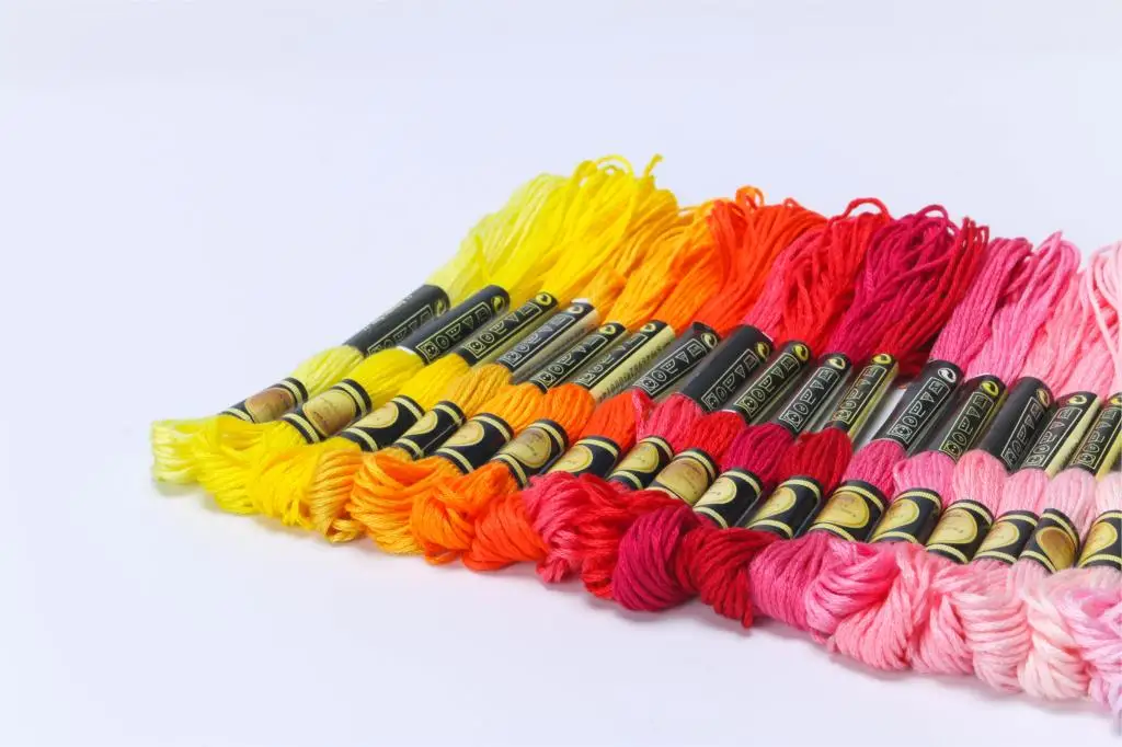 Cross Stitch threads The two label cxc Style 10PCS Cotton Embroidery Thread Floss Sewing Skeins Craft Colors 10-8 | Дом и сад