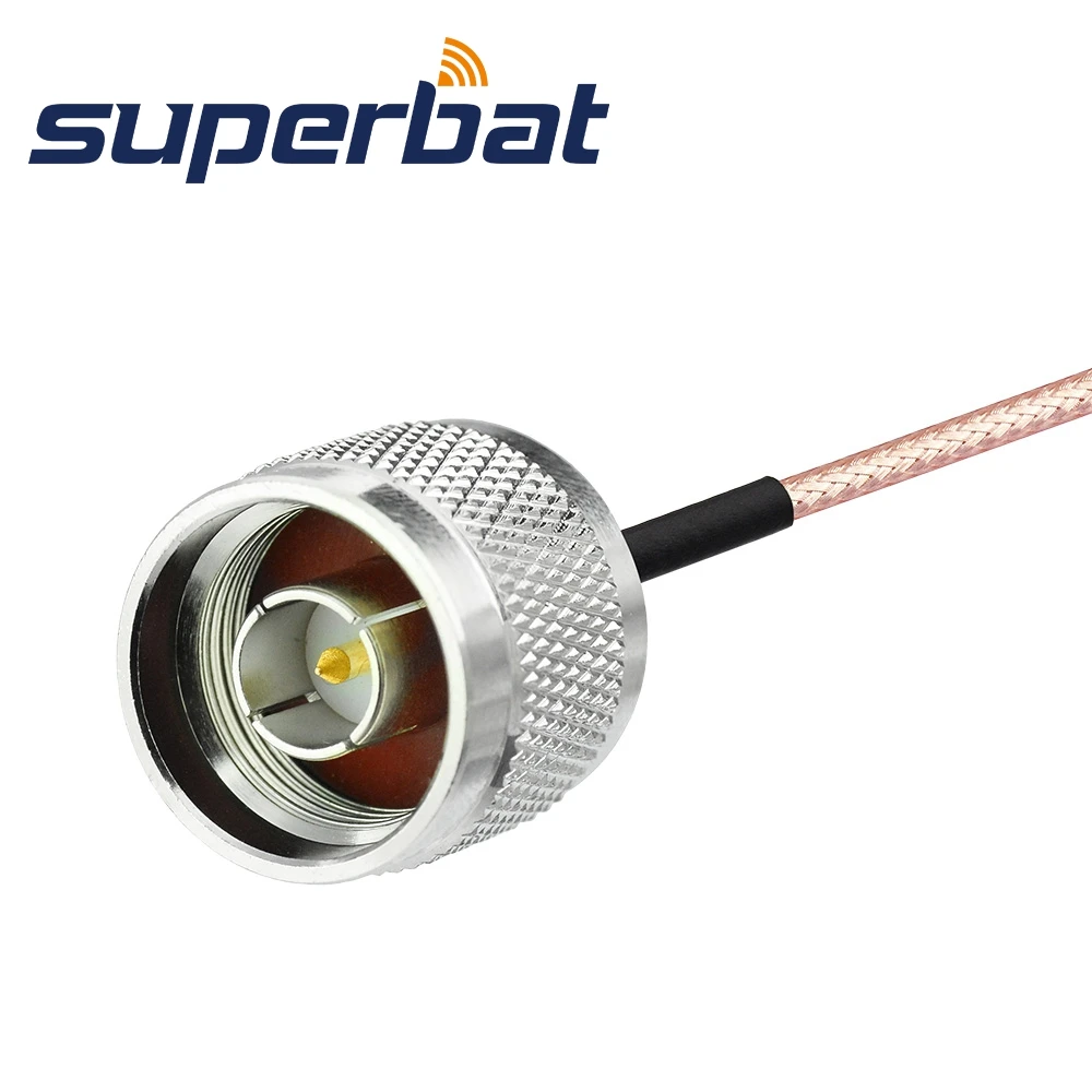 Superbat N разъем SMA Мужской Коаксиальная перемычка Кабель RG316 15 см косичка 20 для WLAN