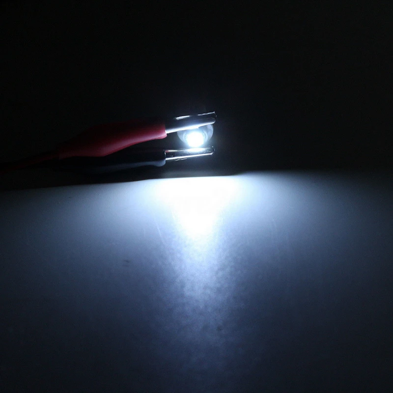 Универсальный 10 шт./компл. 1 SMD/лампа T5 B8.5D 5050 1LED приборной панели указатель