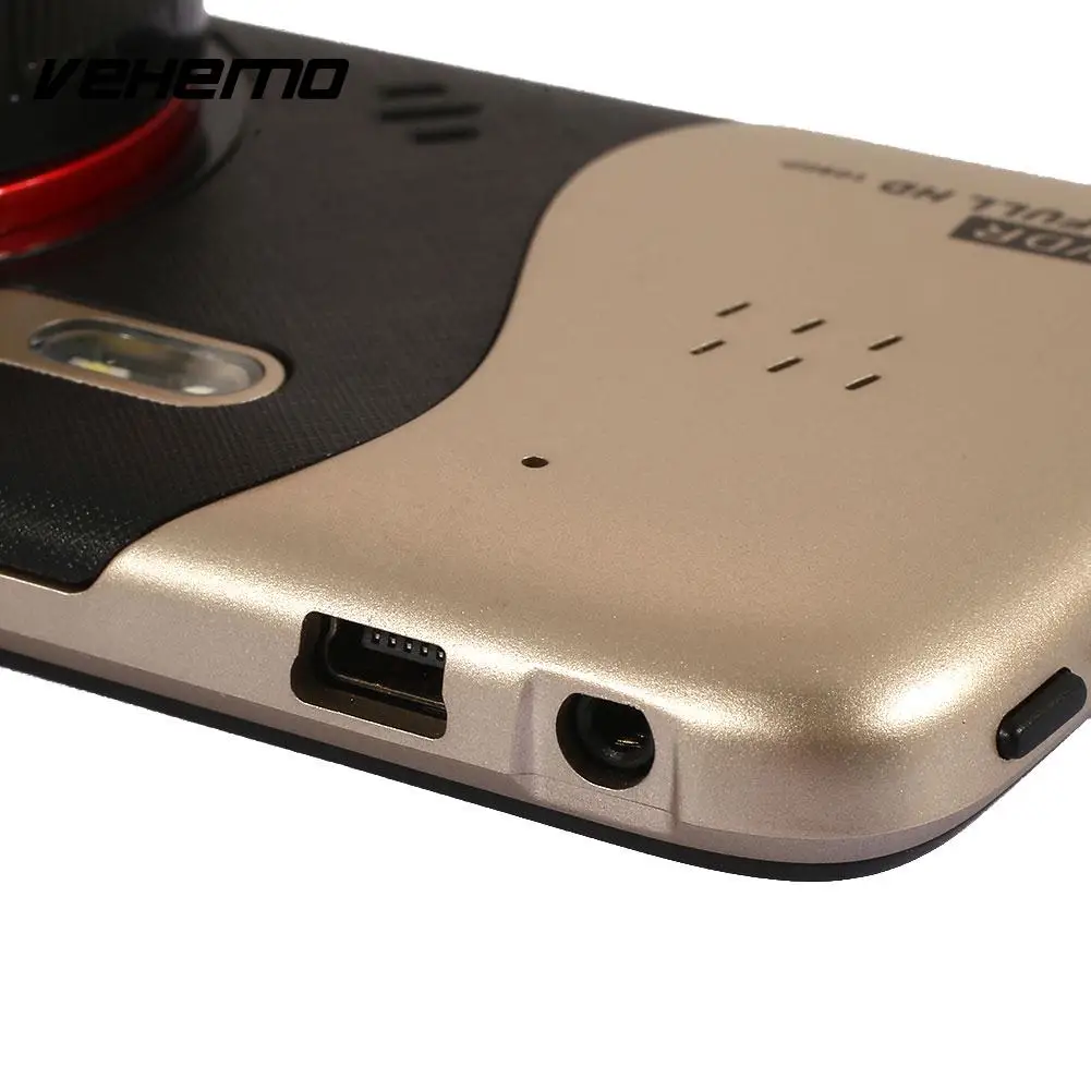 Vehemo LTPS 1080 P видеорегистратор GSensor Автомобильный прочный для вождения рекордер