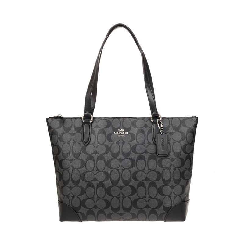 Холщовая Сумка тоут на молнии с фирменным покрытием для тренера F29208|Сумки
