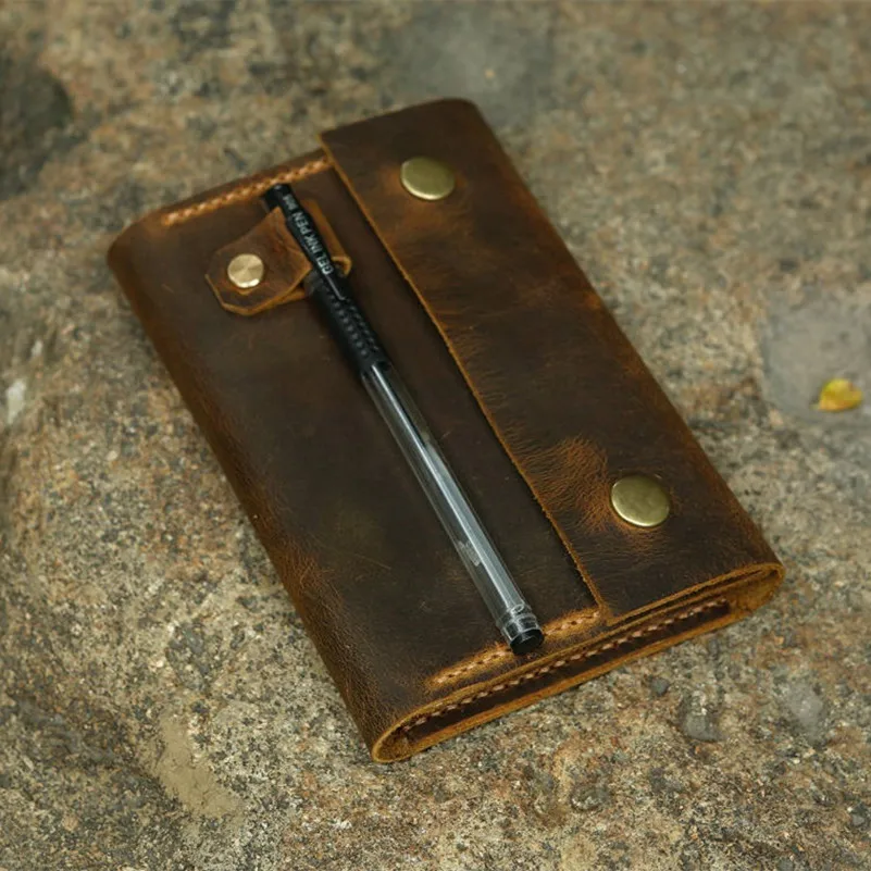 Чехол из потертой кожи для классики MOLESKINE карман ноутбука подарочная упаковка