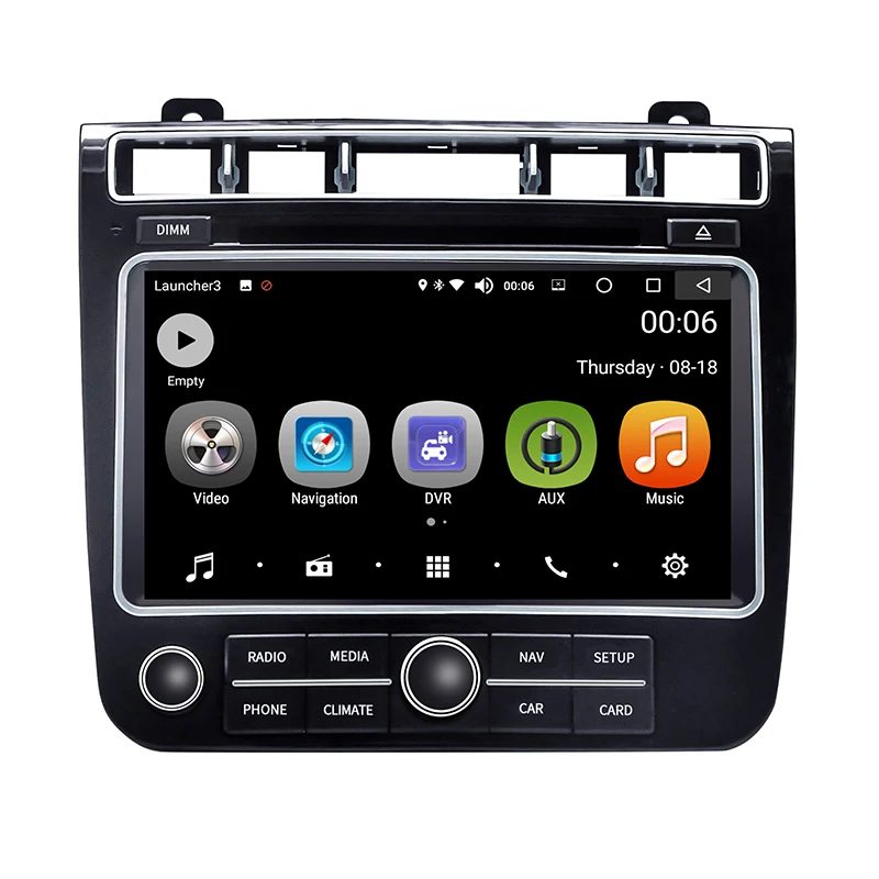Автомобильный мультимедийный плеер Android 8 0 4 ГБ/32 ГБ DVD для VW/Volkswagen Touareg 2015 дюймовый