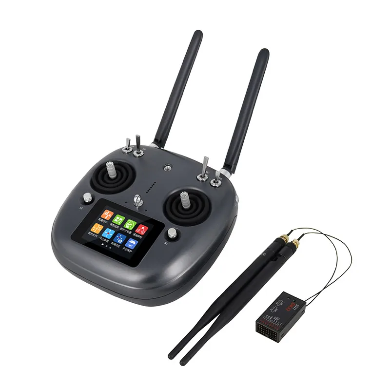 

Original SIYI 2.4G 16-CH DK32 remote control with receiver integrated 10KM DATALINK for DIY Agricultural spraying drone