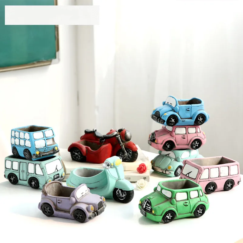 С изображением мультяшного автомобиля силиконовые формы для литья под давлением