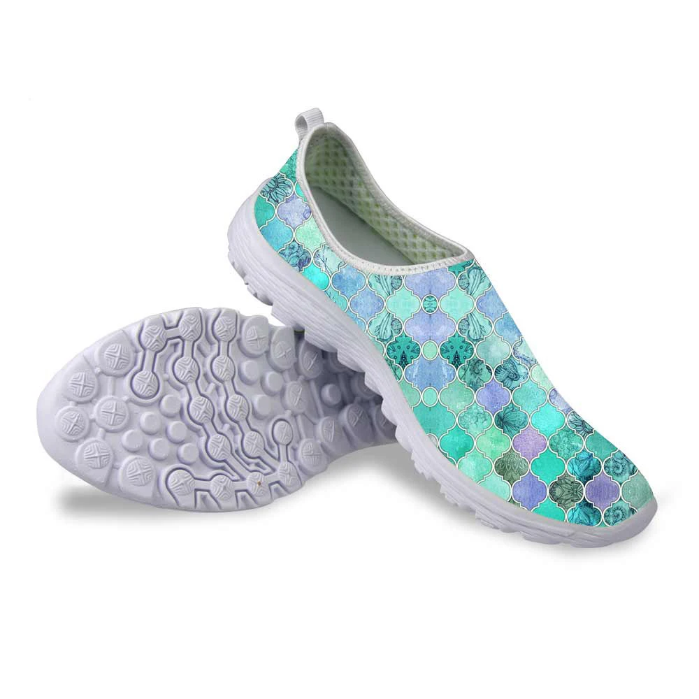 Женские летние кроссовки на плоской подошве синие и зеленые|Обувь без каблука| |